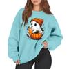 Women's Casual Fashion Long Sleeve Printed Round Neck Sweatshirt Top