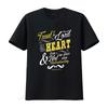 Trust In The Lord With All Your Heart Bible Verse T Shirt Vintage Washed Stretched Soft Comfortable Top For Everyday Wear