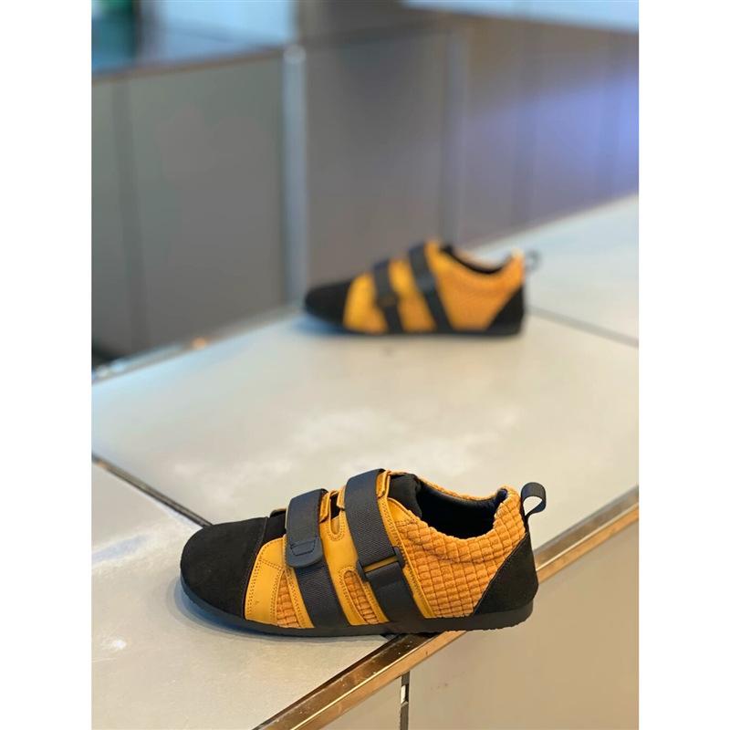 Board shoes spring new Velcro comfortable leather surface low-top casual trendy bm