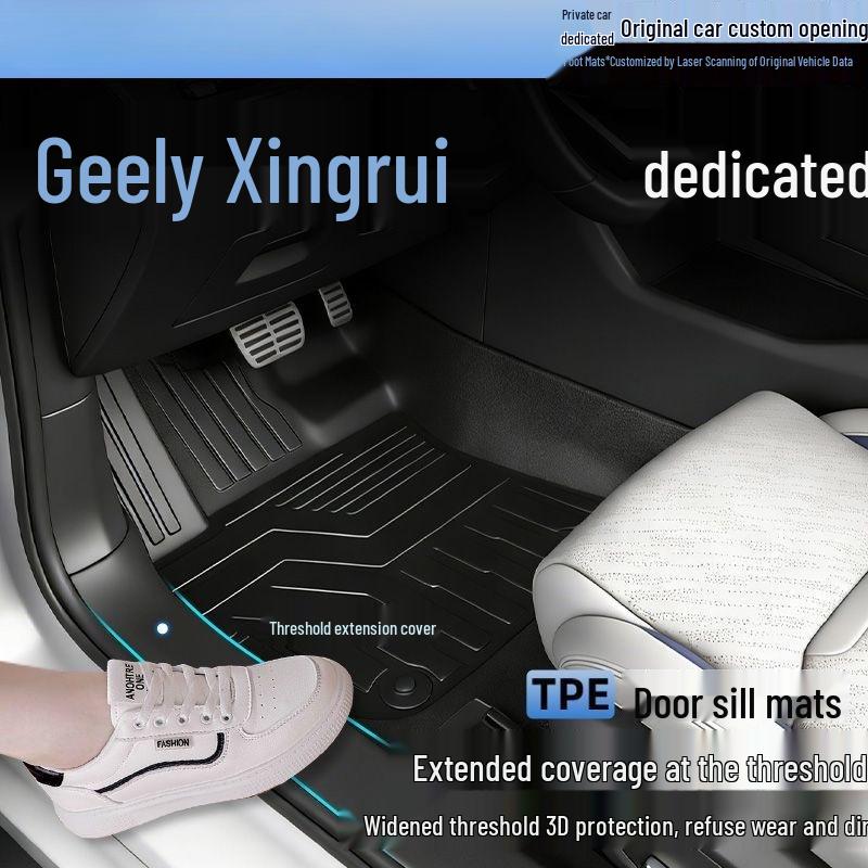 Geely Xingrui TPE Floor Mats - Full Coverage for 26 Models
