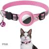 Cat Collar Breakaway with Airtag Holder - Nastavitelný reflexní Airtag Cat Collar with Bell Integrated Kitten Collar Gps Cat
