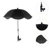 Beach Chair Umbrella with Adjustable Clamp Flexible for Garden Pool Backyard