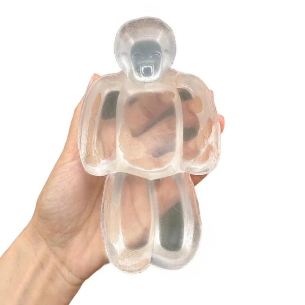 TPR Squishy Robot Toy 10/14cm Water Sense Toy Kawaii Slow Rebound Toy  Gift Giving