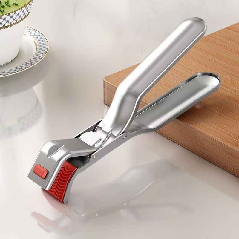 Stainless Steel Anti-Scald Bowl & Plate Retriever Clip