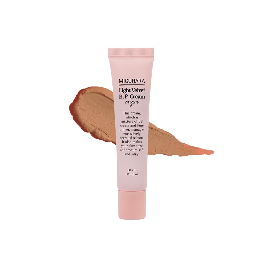 MIGUHARA Light Velvet BP Cream Origin 30 мл Увлажняющее и гладкое покрытие Легкое ощущение розовый
