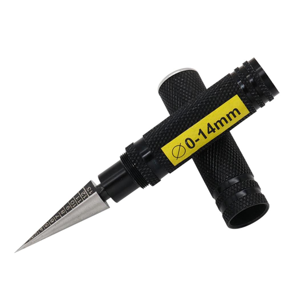 RC Car Shell Body Hole Opener 0-14mm Expanding Puncher Shell Reamer Drill Metal Steel Round Model DIY Tool for Car Body