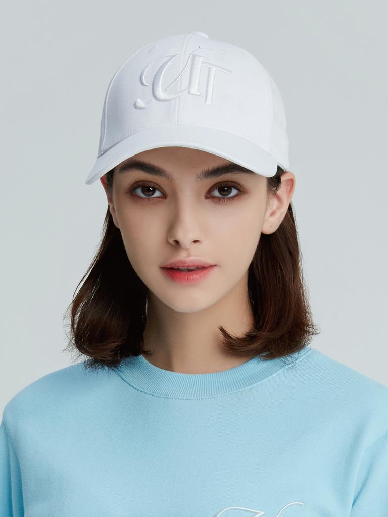 Yutinggolpeu Ut Embroidered Ball Cap White
