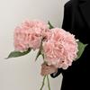 1Pcs Artificial Hydrangea Flowers Real Touch Artificial Hydrangea Branches Decoration Wedding Bouquet Flower Arrangement