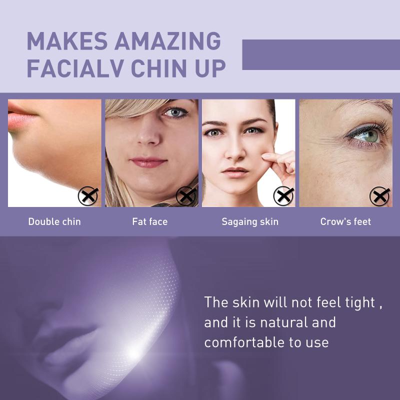 Ultra Lift Face Tape mit unsichtbaren Fäden Face Slimming Anti-Falten-Aufkleber für tägliches natürliches Party-Hochzeits-Make-up