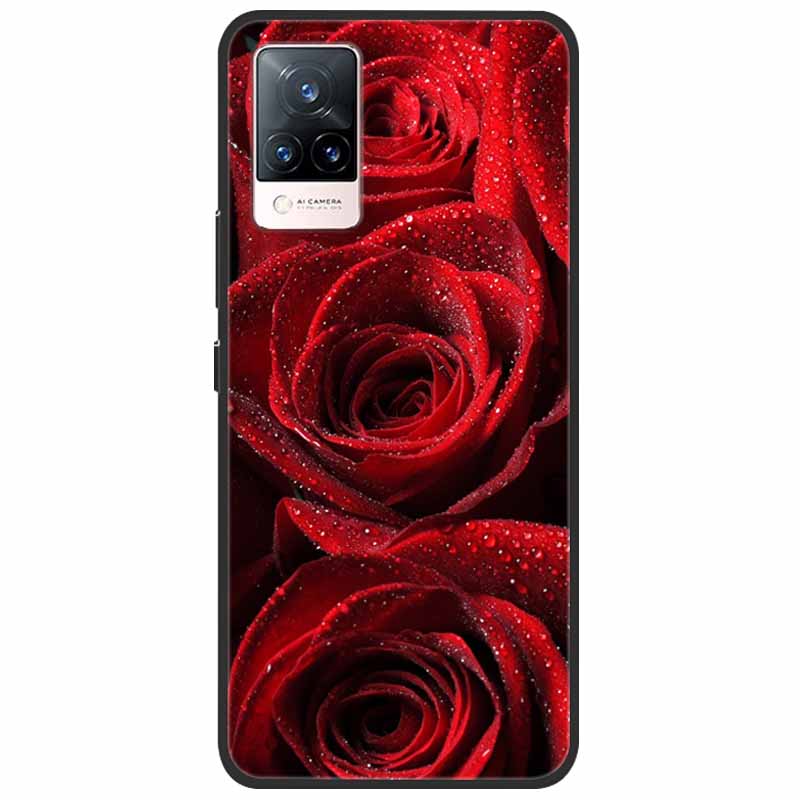 Miękkie Silikonowe Etui Na Telefon Dla vivo V21 5G 4G V21E V2027 Y11S Y12S V20 V2025 V 21E TPU Coque Pokrowiec Dla Vivo V 21e 21 Ochronne