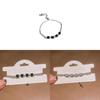 Geometric Zircon Square Adjustable Bracelet For Women With Elegant Jewelry Style