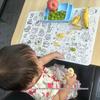 Festive Silicone Graffiti Drawing Placemat: Customizable, Washable & Heat Resistant