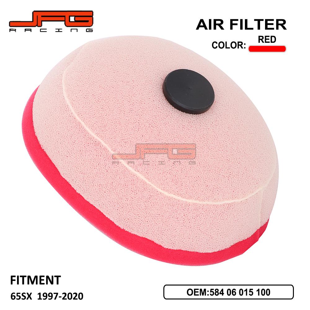 

Хлопчатобумажный марлевый воздушный фильтр для внедорожных мотоциклов 65SX (1997-2020) 140x160x70