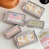 Rectangular Tinplate Cookie Tins Box With Lid Dustproof Home Kitchen Desktop Storage Tin For Candy Coffee Tea Jewelry Chocolate