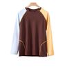 Color Block Double-Sided Plush Hoodie - Warm Autumn/Winter Layer for Couples