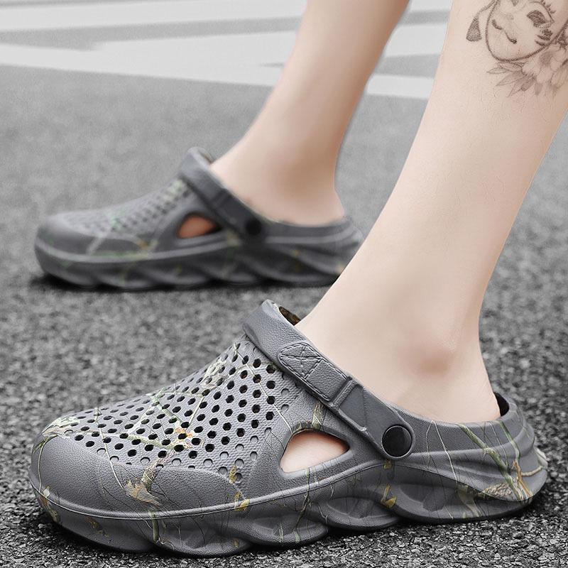 2025 Summer XL Men's Sandals: Sizes 45-48, Extra Wide Flip Flops for Beach