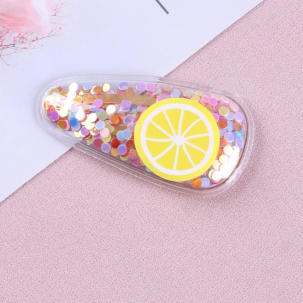 

Детские заколки для волос с фруктами и фруктами для маленьких девочек, заколки для волос, головные уборы C