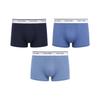 Microfiber Stretch Balance 3-pack Low Rise Trunks Navy Blue
