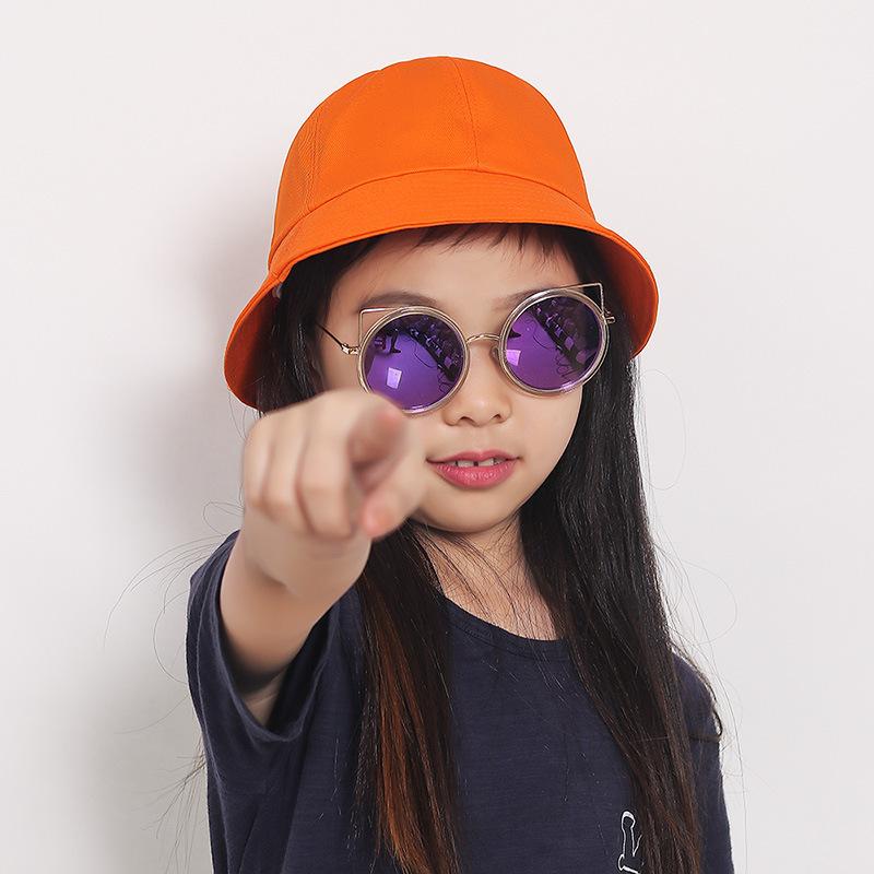 Kindergarten Elementary School Children's Fisherman Hat Cute Boys and Girls Class Bucket Hat Sun Hat