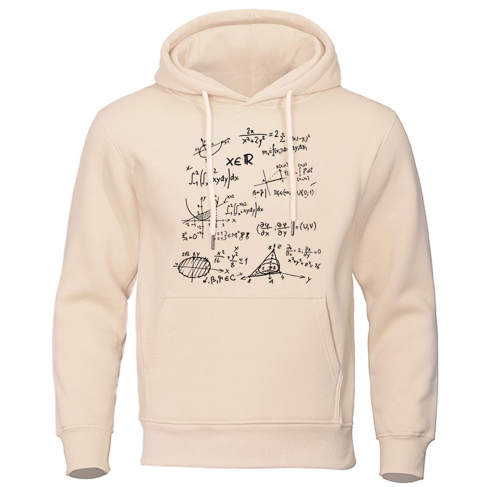 

Толстовка с принтом математической формулы, винтажная одежда больших размеров, модный спортивный костюм в стиле Харадзюку, удобные универсальные толстовки для женщин 3XL