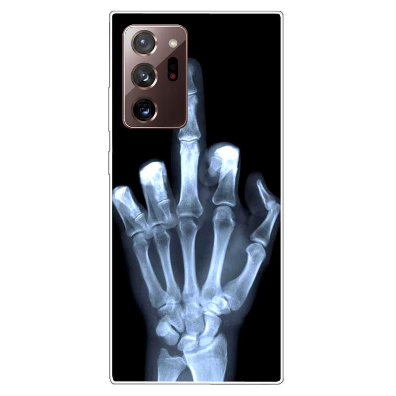 Soft Cover For Samsung Note 20 Ultra Case S20 FE TPU Print Cat Silicone Cases for Samsung Galaxy Note20 M52 5G Funda Coque Clear