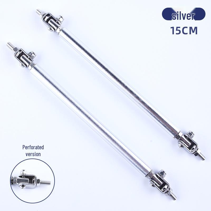 Adjustable 15cm Tie Rod for Front Shovel Lip, Bumper, and Bracket Modification.