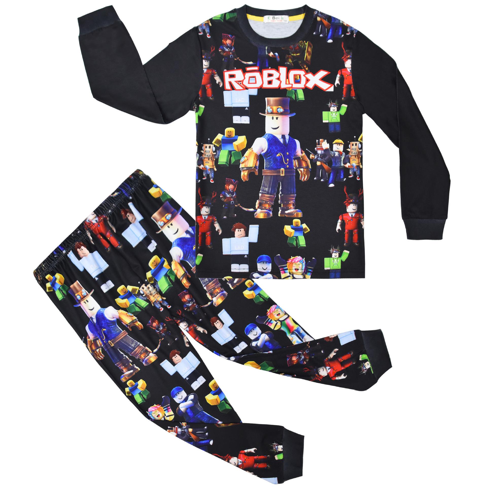 

Game, Digital Printing, Middle-Aged And Older Children S Loungewear Set, Long-Sleeved Two-Piece Pajamas 6052 120