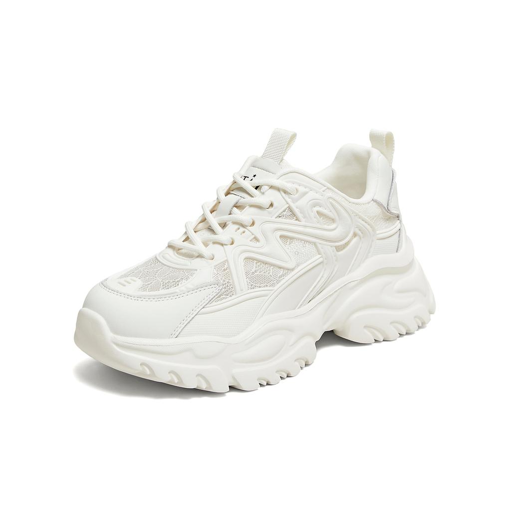 TATA/He She 2025 Fashion Leisure Versatile Female Dad Shoes