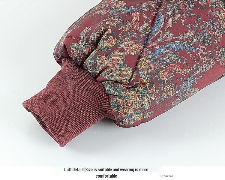 Women's Lightweight Warm Padded Jacket - Ideal for Middle-Aged and Elderly - Close-Fitting Inner Lining for Mothers and Grandmas