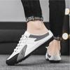 Fashion Trendy Half Slippers Flat Casual Shoes for Men Classic Summer Slippers Man's Flats Concise Men's Sneakers Slip-on Male Slippers