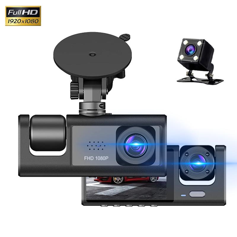 

Автомобильный видеорегистратор 3-канальный видеорегистратор FHD 1080P видеокамера