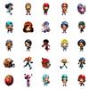 50 Cute Rugby Players Graffiti Stickers Sunshine Girls Stickers