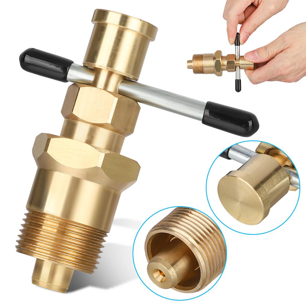 15mm 22mm Olive Remover Puller Removal Tool Solid Brass Copper Tube Fitting For Npt 1/2 Inch Npt 3/4 Inch Pipes
