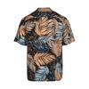 Urban Classics Mens Palm Leaf Viscose Resort Shirt