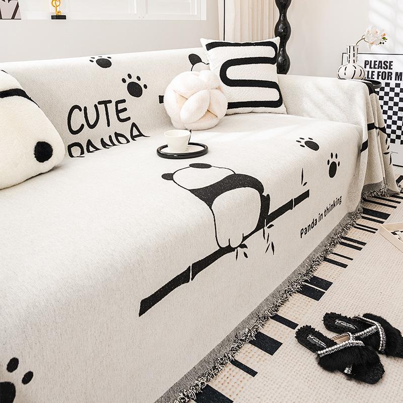 

Starry Sky Chenille Sofa Cover Universal All Seasons One Piece Living Room Dust Protection Large Sofa Towel 180*130cm