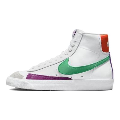 Blazer Mid 77 Vintage White Green Fuchsia Women's Sneakers Skateboard Shoes CZ1055-123