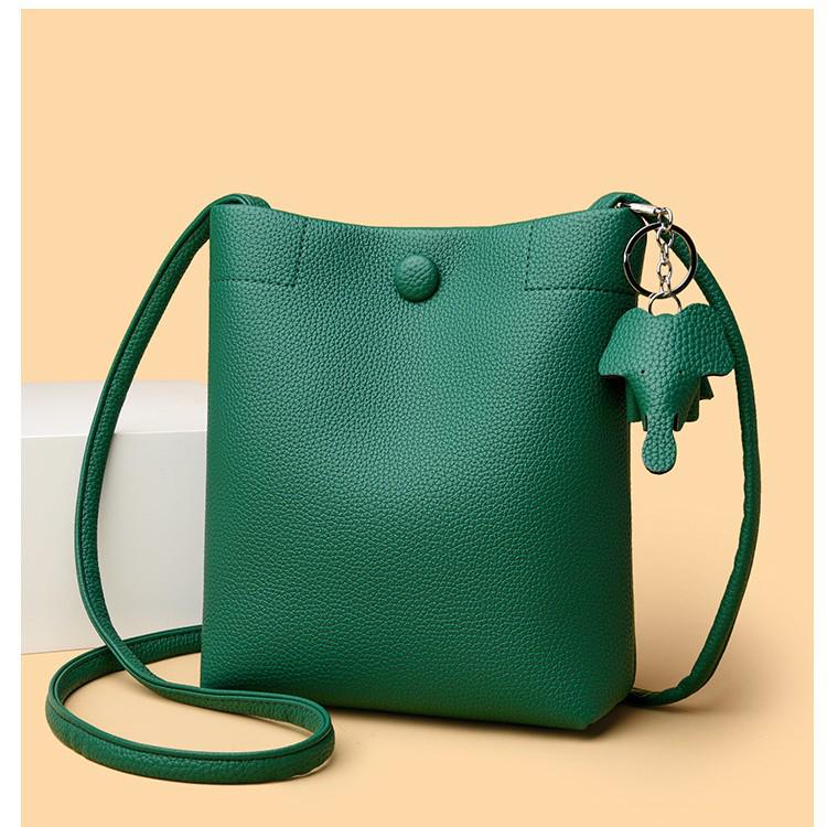 2025 Women's Minimalist Soft Leather Crossbody Backpack - Lightweight and Versatile Phone Bag