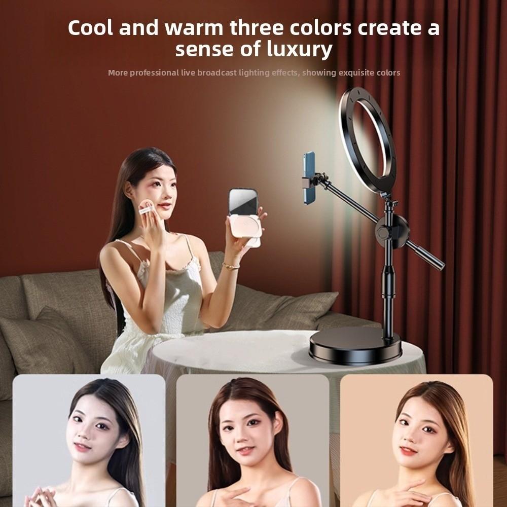 Lighting Bracket Folding Phone Stand 26cm Fill Light Desktop Phone Holder  Phone Accessories