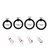 4PCS Silicone Cock Ring Erection Ring Male Delay Ejaculation Penis Ring High Elasticity Penisring Sex Toys for Men Adults 18