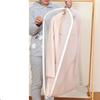 5 Pcs/Lot Bottom Opening Household Wardrobe Clothing Dust Cover Semi-transparent Hanging Style Coat Suit Dust Storage Bag