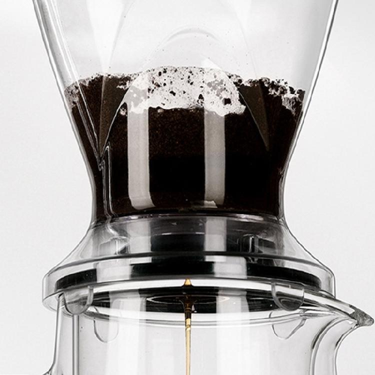 Large Capacity 650ML Glass Coffee Filter System Drips Filter Cup & Sharing Pot Perfect For Entertaining Guests At Homes
