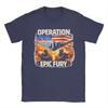 Operation Epic Fury Us Military Operations T Shirt Summer  Fashion T Shirts Cotton Top Tees ShortSleeve Streetwear Tops