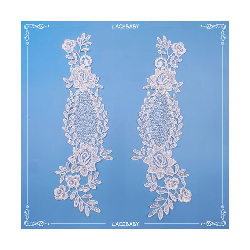 Wedding Embroidery Lace Diy Bride Water-Soluble Cloth Polyester Light Hollow Decorative Lace Accessories