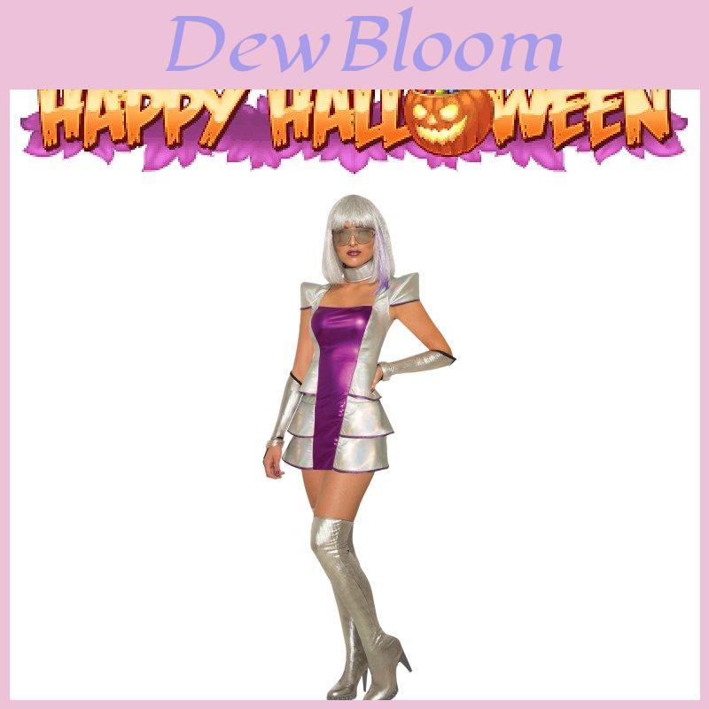 Stylish Women's Space Warrior Outfit For Halloween And Anime Role Play M-xl Available