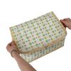 With Handles Fabric Storage Bag Foldable Folding Storage Baskets  for Cupboard