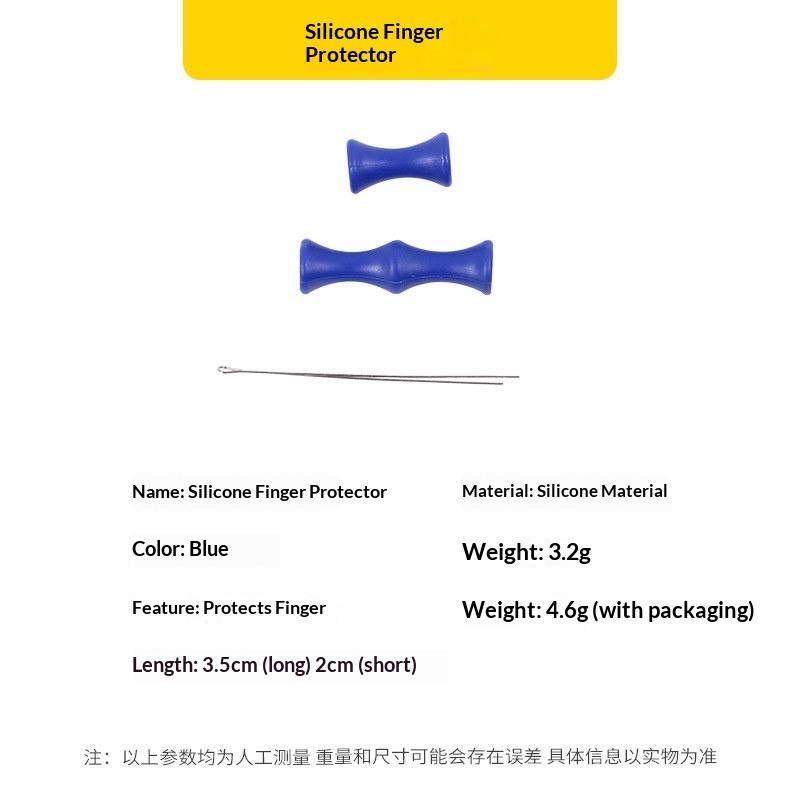 New 3Pcs/Set S/L Archery Finger Guard Bowstring Finger Saver Tab For Recurve Bow Silicone Finger Release Finger Protector Gear