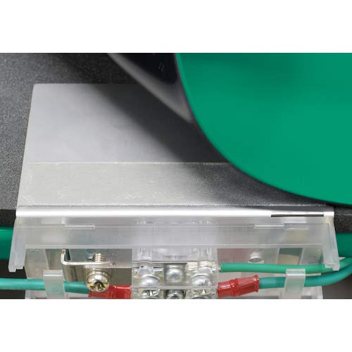HOZAN F-167 Ground Terminal, Anti-Static, Aggregates up to 8 Ground Wires, Terminal Block, Attaches Directly to Conductive Mat