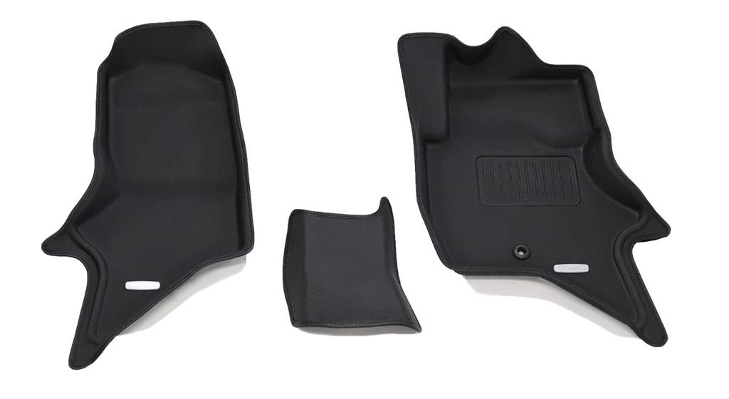 Clazzio Floor Mat 3D Type Front Only Every Wagon DA17W NEW Rubber Type Black AS-6033 [9ABAS6033K]