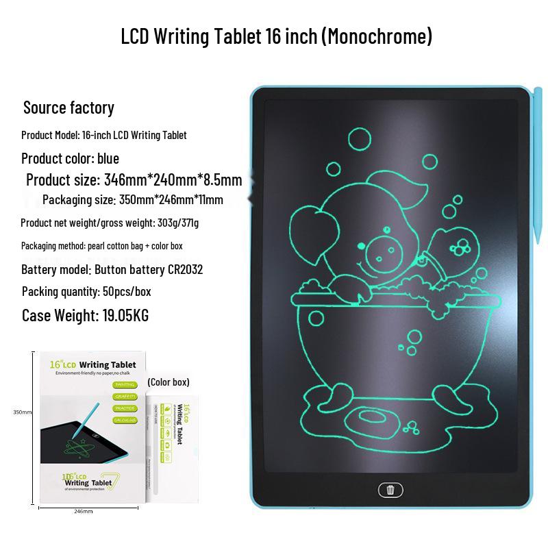 LCD Writing Tablet - 12"/10"/8.5"/4.4" Handwriting & Drawing Board for Kids