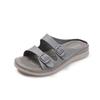Fashion Rivet Shoes House Slippers Platform Luxury Slides Low Summer Clogs Woman Pantofle Designer Rubber Beach 2025 Fashion Silk TPR Ho